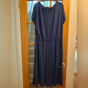 Royal Blue Eloquii Midi Dress